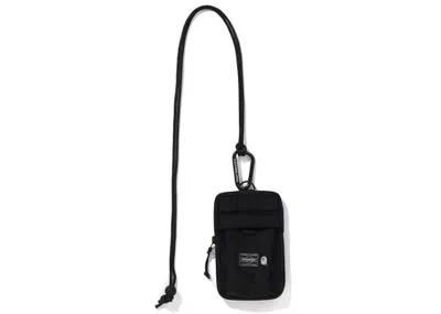 Pre-owned Bape X Porter Mini Bag In Black