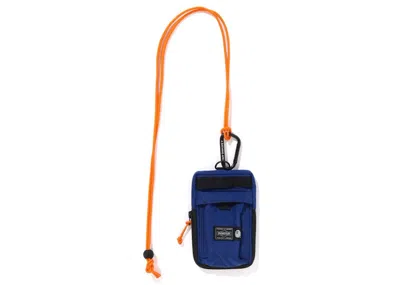 Pre-owned Bape X Porter Mini Bag In Blue