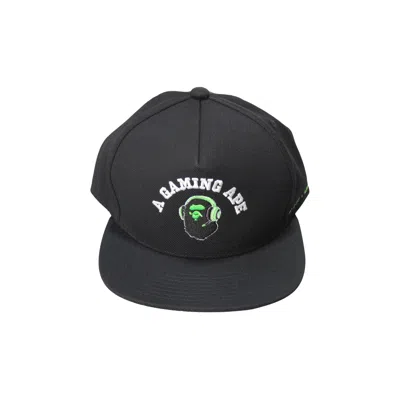 Pre-owned Bape X Razer Snapback Cap 'black'