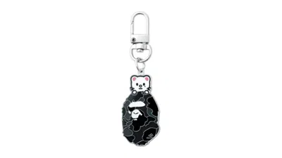 Pre-owned Bape X Stray Kids Hyunjin Keychain In Black