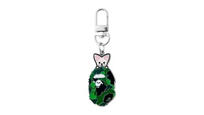 Pre-owned Bape X Stray Kids In Keychain In Green