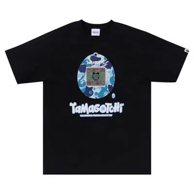 Pre-owned Bape X Tamagotchi Tee #2 'black/blue' | Men's Size S