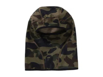 Pre-owned Bape X Toraichi 1st Camo Balaclava In Green