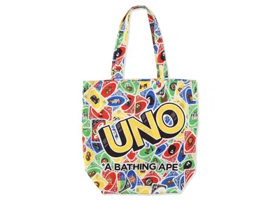 Pre-owned Bape X Uno Packable Tote Bag