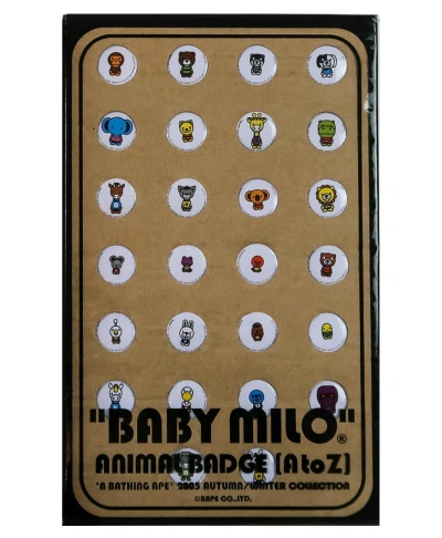 Pre-owned Bape X Vintage 2005 Og A Bathing Ape Bape Animal Badge Pin Set A/w 05 In Multicolor