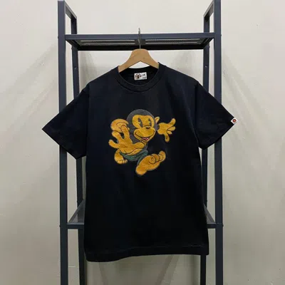 Pre-owned Bape X Vintage Ogbaby Milo A Bathing Ape T-shirts In Black