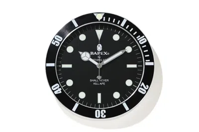 Pre-owned Bape X Wall Clock In Black
