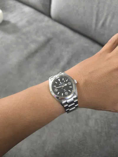 Pre-owned Bape X Watch Type 12 In Silver