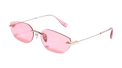 Pre-owned Bape Xviii Sunglasses In Pink