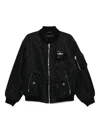 Bape Zip-up Bomber Jacket In Black