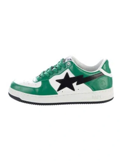 Pre-owned Bape Sta #3 'green' Sneakers