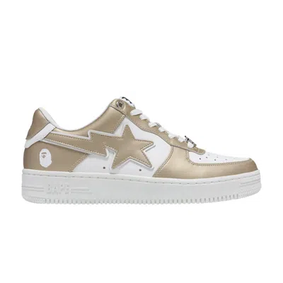 Pre-owned Bape Sta #4 'beige' In Tan