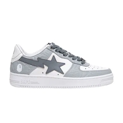 Pre-owned Bape Sta #4 M1 'gray' In Grey