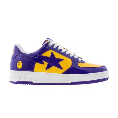 Pre-owned Bape Sta #4 'purple Yellow' | Men's Size 9.5