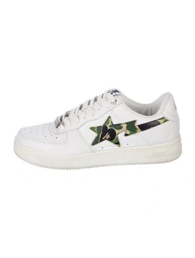 Pre-owned Bape Sta Athletic Sneakers In White