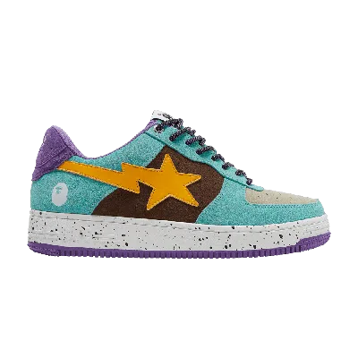 Pre-owned Bape Sta 'brown Yellow'