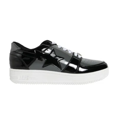 Pre-owned Bape Sta Low 'black Grey'