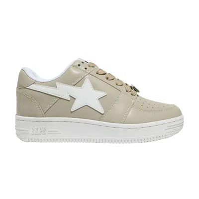 Pre-owned Bape Sta Low 'ivory' In Cream