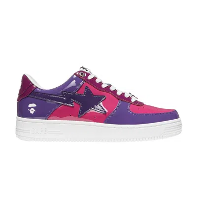 Pre-owned Bape Sta Low M1 'color Camo Combo - Purple'