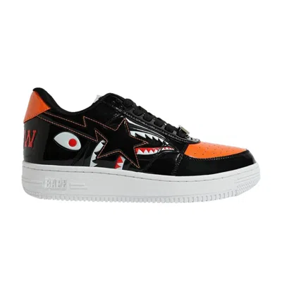 Pre-owned Bape Sta Low 'mad Shark - Black'
