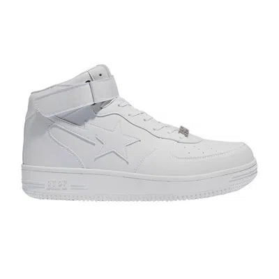 Pre-owned Bape Sta Mid 'white' 2017 | Men's Size 9