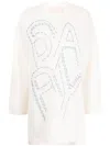 Bapy By *a Bathing Ape® Bapy Embroidered Jumper In White