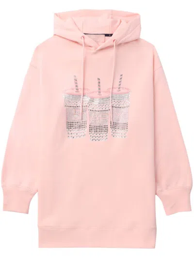 Bapy By *a Bathing Ape® Beaded Hoodie In Pink
