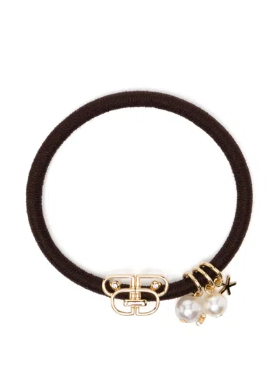 Bapy By *a Bathing Ape® Charm Hair Tie In Schwarz