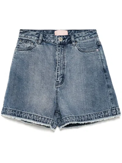Bapy By *a Bathing Ape® Classic Five Pocket Short In Blue