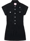 Bapy By *a Bathing Ape® Cotton Dress In Black