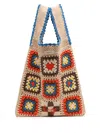 Bapy By *a Bathing Ape® Crochet-knit Tote Bag In Neutrals