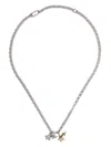 BAPY BY *A BATHING APE® DUAL STA LINK CHAIN NECKLACE