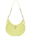 Bapy By *a Bathing Ape® Half-moon Logo-plaque Leather Bag In Green