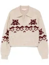 Bapy By *a Bathing Ape® Intarsia Jumper In Nude