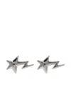 Bapy By *a Bathing Ape® Lightening Star Earrings In Silver