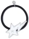 Bapy By *a Bathing Ape® Logo-appliqué Hair Tie In Black