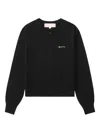 Bapy By *a Bathing Ape® Logo-embroidered Cardigan In Black
