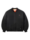 Bapy By *a Bathing Ape® Logo-patch Bomber Jacket In Black