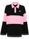 Bapy By *a Bathing Ape® Logo-patch Long-sleeved Sweatshirt In 黑色