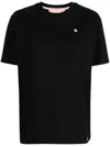 Bapy By *a Bathing Ape® Logo-plaque Crew-neck T-shirt In Black