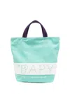 Bapy By *a Bathing Ape® Logo-print Tote Bag In Green