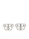 Bapy By *a Bathing Ape® Ohrstecker Mit Logo In Silber