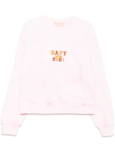 Bapy By *a Bathing Ape® Logo Sweatshirt In Pink
