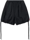 Bapy By *a Bathing Ape® Logo-tag Shorts In Black