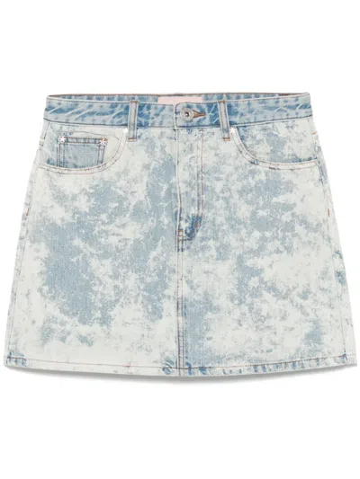 Bapy By *a Bathing Ape® Printed Skirt In Blue