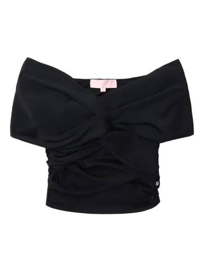 Bapy By *a Bathing Ape® Ruched Blouse In Black