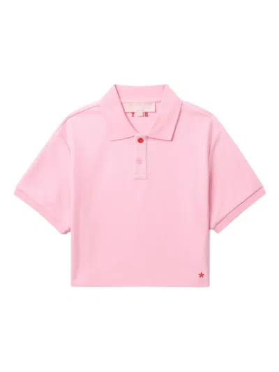 Bapy By *a Bathing Ape® Short-sleeved Polo Top In Pink