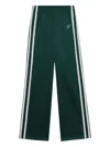 Bapy By *a Bathing Ape® Side-stripe Star-embroidered Track Pants In Green