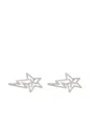 Bapy By *a Bathing Ape® Ohrringe Mit Ikonischem Star Bolt-motiv In Silber