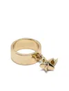 Bapy By *a Bathing Ape® Sta Ring In Gold